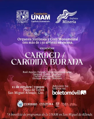 POSTER CARMEN Y CARMINA BURANA